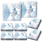 Hosuly starfish-pattern cushion cover adds coastal style and quick sofa refresh.
