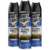 Hot Shot Flying Insect Killer 15oz can ready for indoor use to kill flying insects on contact.