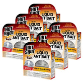 Hot Shot Ultra Liquid Ant Bait station setup in interior