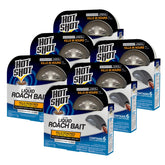 Hot Shot Ultra Liquid Roach Bait station near the kitchen sink attracts roaches for quick intake.