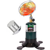 Hotdevil portable heater with catalytic burner ready for rapid outdoor warmth.