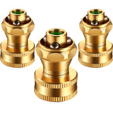 Hotop Big Shot nozzle pack showing three brass sprayers for versatile watering