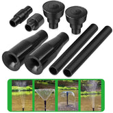Hottche water fountain nozzle set for size S in a garden pond