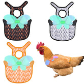 HOUGXD chicken saddle back protector shields hen backs from pecking and injury.