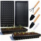 Hourleey 1020 seed starter tray for efficient germination and space-saving propagation.