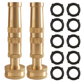 Hourleey adjustable twist hose nozzle with fine mist for delicate plants