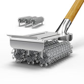 House Again bristle-free grill brush with rotating head for safe cleaning