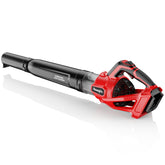Houselife leaf blower showing M18 compatibility for seamless Milwaukee battery use.