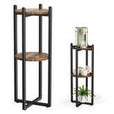 Housolution 3-tier water dispenser stand in a living room corner for organized hydration.