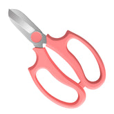 Housolution flower scissors pink body for durable, precise trimming