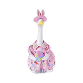 Houyan Easter Goose Outfit on a goose with bunny hat, enhancing spring curb appeal.