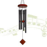 Howarmer small wind chimes outside evoke a gentle melody with a soothing outdoor ambience.