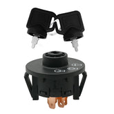 Hoypeyfiy ignition switch with five terminals for reliable mower control.