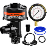 HOZOL high-flow manual relief valve for pool filters enables easy air release
