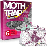 HQBLC Mottenfalle trap front view, stylish moth control for wool wardrobes.