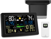 HQcontL digital rain gauge display shows rainfall and time clearly for quick checks.