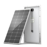 HQST 100W panel front view for RVs and boats charging