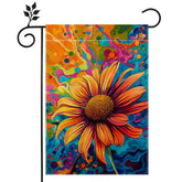Hsrvivi sunflower garden flag 12x18 boosts outdoor curb appeal outdoors