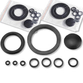 HuGuWdy seal rings 20-pack kit visible with spray nozzle, ensuring reliable sprayer seals.