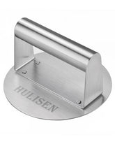 HULISEN burger press round top view shaping even patties for quick meals