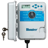 Hunter X-Core XC400 four-zone dial for precise irrigation scheduling
