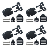 Huouo spa latch repair kit with slot improves safety by eliminating the need to cut.