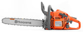 Husqvarna 440 smart start chainsaw ready for quick, reliable startup.