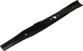 Husqvarna 586859604 mower blade front view with sharp edge for precise cuts.