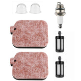 HUSWELL BG50 BG55 air filter for Stihl, blocks dust and promotes clean airflow.