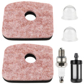 HUSWELL BG56 air filter tune up kit with two air filters for clean airflow.