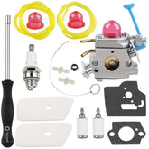 HUZTL 128LD carburetor kit contents for quick tune-ups and better fuel flow.