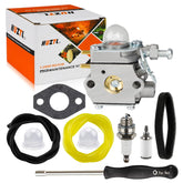 Huztl carburetor for Craftsman WS2200 WS2100 box with complete kit for install