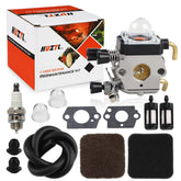 HUZTL FS80/FS85 carburetor kit close-up for precise fitting.