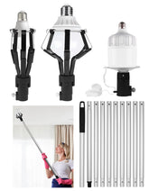 hveryppy light bulb changer 13ft assembly for high ceilings boosts reach