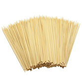 Hysagtek 6-inch wood skewers for appetizers with eco-friendly bamboo