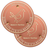 HYXBXSS 2pcs bird bath purification disk keeps water clearer for visiting birds