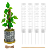 HYYZ small moss pole for Monstera with stackable sections for climbing growth.