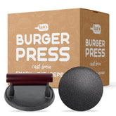 IAN's Smash Burger Press 4-inch creates evenly shaped slider patties for quick meals.