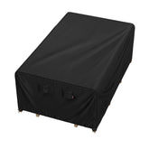 iBirdie outdoor patio cover on table protecting from rain and sun