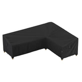 iBirdie outdoor patio cover on 112x87 right sofa protects against rain