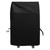 iCOVER grill cover 32in front view protects your BBQ from weather and dust