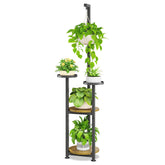 iDavosic.ly 4-tier stand fits small spaces with round frame.