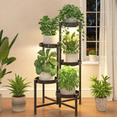 iDavosic.ly plant stand with grow light enhances indoor plant display for vibrant greens