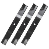 IDEASURE 04771200 high-lift blade for 18-inch deck showing durable cutting edge.