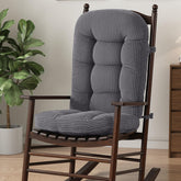 idee-home rocking chair cushions grey cover for cozy daily lounging