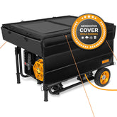 IGAN Pro-Max generator cover outdoors protects 3500-12000W units from rain