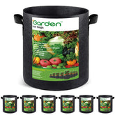iGarden Grow Bag tall 5-gallon front view showing upright design for easy gardening