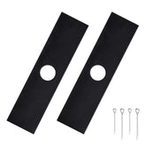 iGreely edger blades side view for clean edging with 8x2 size
