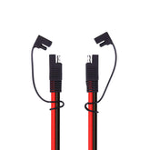 iGreely SAE extension cable 10AWG 1m connects solar panel to battery for efficient charging