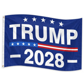 IIDEA Trump 2028 flag 3x5 banner for bold outdoor or indoor display.